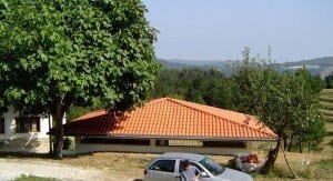 Aseos en Umbe - Vista trasera