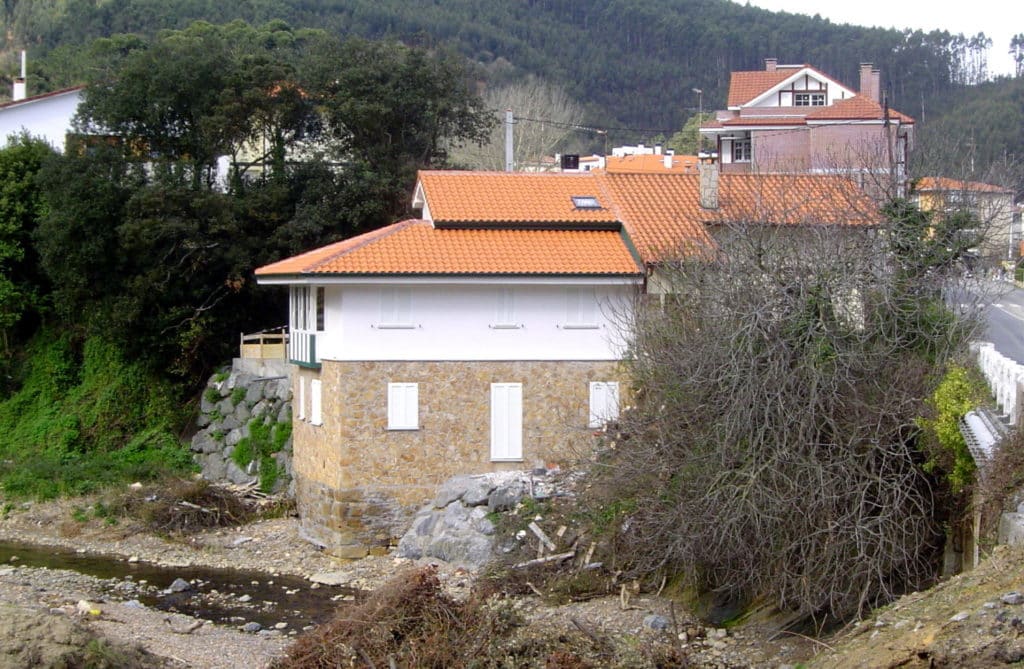 Molino en Arminza - desde el oeste